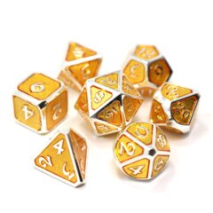 7 Piece RPG Set - Mythica Platinum Topaz