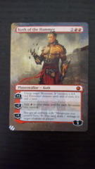 Koth of the Hammer - Altered Art - Scars of Mirrodin NM