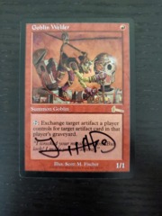 Goblin Welder - SIGNED (black sharpie)