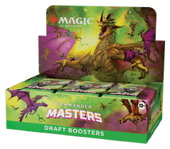 Commander Masters Draft Booster Box Display