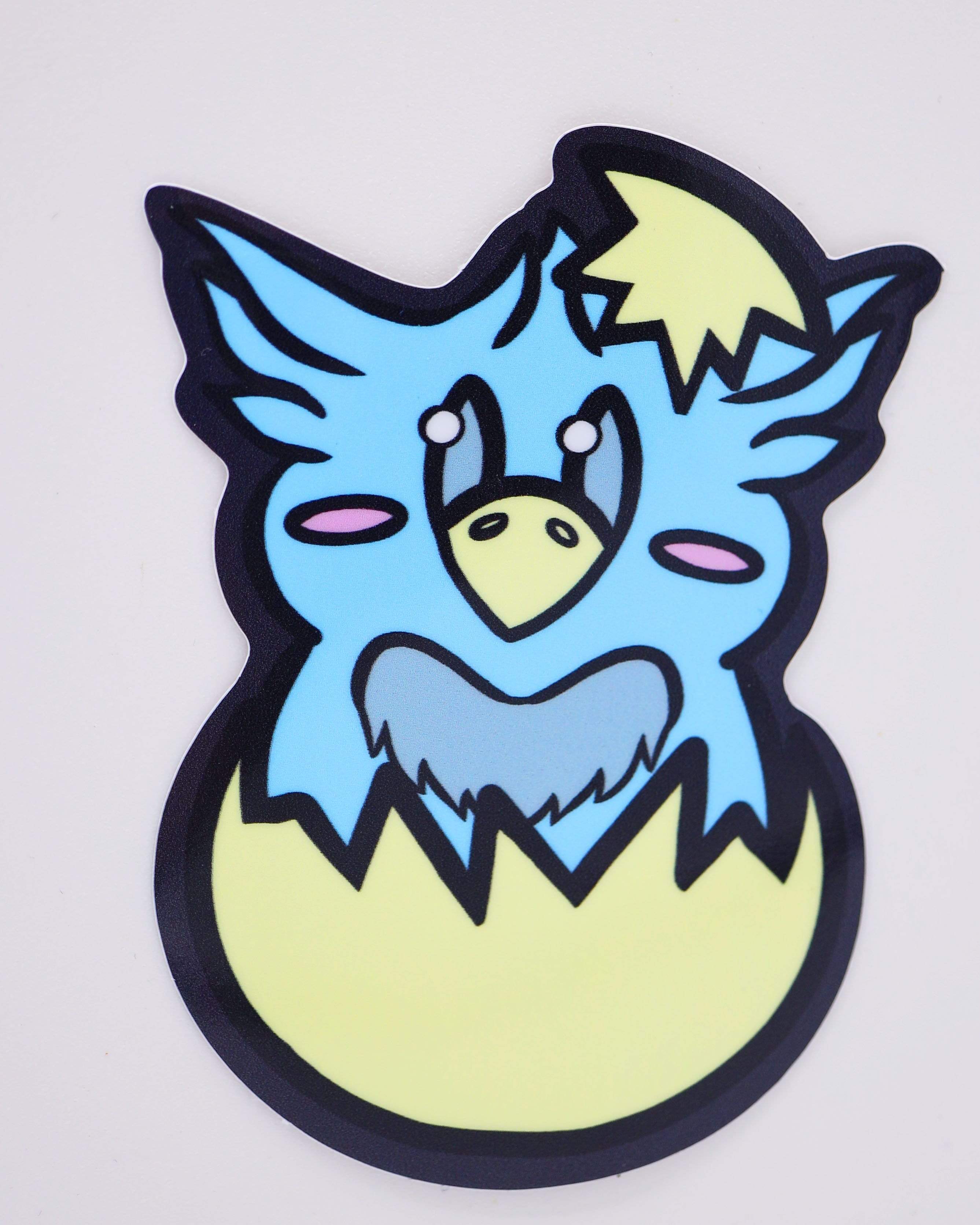 Foam Brain Games - Baby Monster Sticker: Hippogriff
