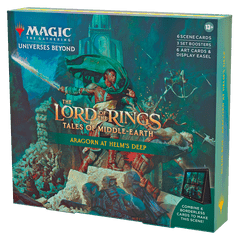 The Lord of the Rings: Tales of Middle-Earth Scene Box: Aragorn at Helm's Deep