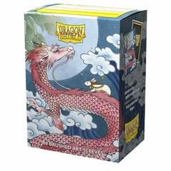 Dragon Shield Sleeves: Brushed Art Lunar New Year 2023 Water Rabbit