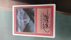 Lightning Bolt - SIGNED -
