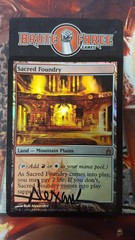 Sacred Foundry - Signed FOIL -
