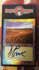 Plains #331 - FOIL SIGNED -