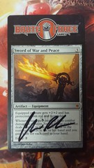 Sword of War and Peace - SIGNED -