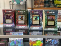 Adventures in the Forgotten Realms Commander Deck: Display (Set of 4)
