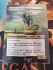 Athreos, God of Passage - Altered Art - Journey Into Nyx NM