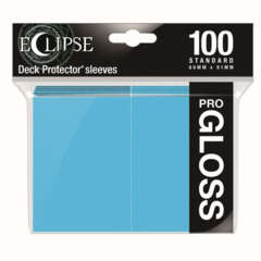 Ultra Pro Eclipse Gloss 100 count - Sky Blue
