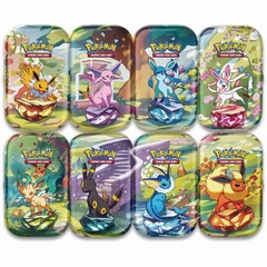 Prismatic Evolutions Mini Tin - (Random Eevee Art)