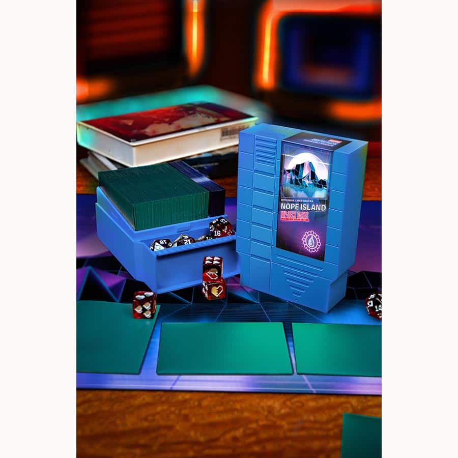 ONE-UP GAMES: Deck Box Blue Island