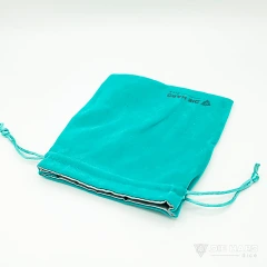 Velvet Dice Bag - Medium Teal