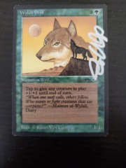Wyluli Wolf - SIGNED (silver sharpie)