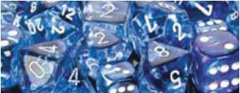 D6 12mm Nebula DkBlue/White CHX27866