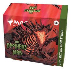 The Brothers' War Collector Booster Box Display
