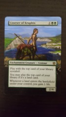 Courser of Kruphix - Altered Art - Born of the Gods Slight Play