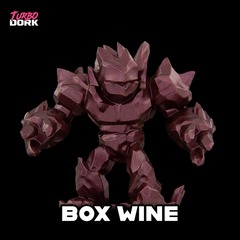 Box Wine Metallic Acrylic Paint 22ml Bottle