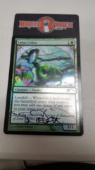 Lotus Cobra - SIGNED PROMO FOIL -
