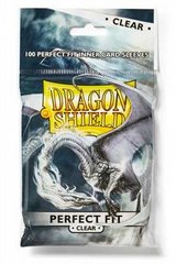 Dragon Shield Perfect Fit Sleeves - Clear (topload) 100 count