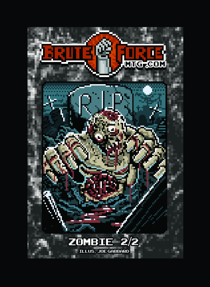 BFG 8-bit token series: ZOMBIE
