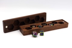 Foam Brain Games - Rosewood Dice Box (Rectangle)