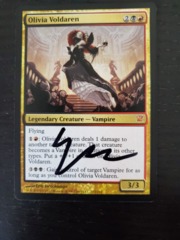 Olivia Voldaren - SIGNED (black sharpie)