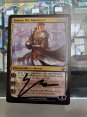 Venser, the Sojourner - Signed (black ink) - Scars of Mirrodin NM
