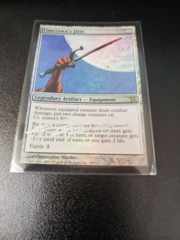 Umezawa's Jitte - Signed (silver) FOIL - Betrayers of Kamigawa Played