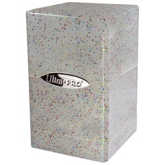 Ultra Pro Satin Tower Deck Box - Glitter Clear