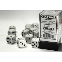Chessex 12ct d6 16mm - Speckled: Arctic Camo CHX25711