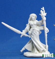 Lysette, Female Elf Wizard