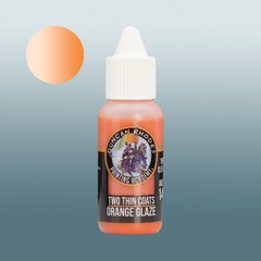 Two Thin Coats: Orange Glaze 15 (mL)