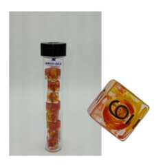 8CT D6 Dice Set - Fireball Sirius Dice SDZ000801