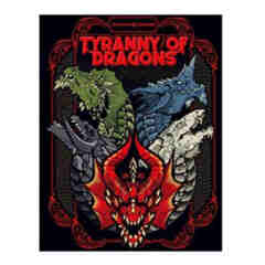D&D Dungeons and Dragons Tyranny of Dragons Alt Art Cover