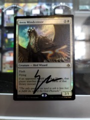 Aven Mindcensor - Prerelease Promo Foil Signed - Amonkhet NM
