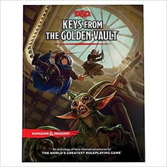 D&D Keys From the Golden Vault Hardcover Book