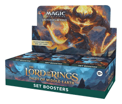 The Lord of the Rings: Tales of Middle-earth Set Booster Box Display
