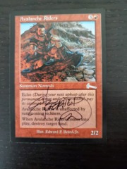 Avalanche Riders - SIGNED (black pen)