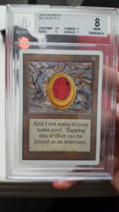 Mox Ruby Unlimited - BGS 8 (9.5, 9, 9, 7) MTG Magic
