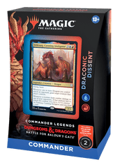 Commander Legends: Battle For Baldur's Gate Draconic Dissent Commander Deck