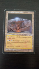 Volrath's Stronghold - Signed (black ink) - Stronghold HP