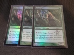 Arbor Elf FOIL - Signed by Artist - Worldwake Slight Play MTG