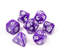 7pc RPG Set - Elessia Essentials - Purple