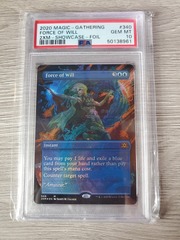 Force of Will Showcase Foil - PSA Graded GEM MT 10 50138961 - Double Masters