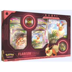 Eevee Evolution: Flareon Vmax Premium Collection