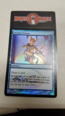 Serum Visions - ARENA PROMO SIGNED FOIL -