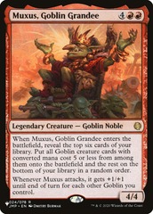 Muxus, Goblin Grandee - The List (JMP)