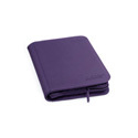 4 Pocket Zipfolio Xenoskin Purple Binder (120 count)