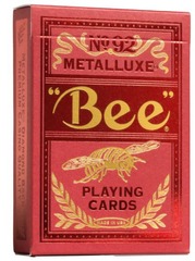 PlayingCards: Bee Metalluxe Red